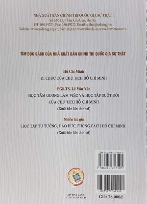 Alternative view of Di chúc của chủ tịch Hồ Chí Minh – Giá trị lịch sử ý nghĩa định hướng cho cách mạng Việt Nam (Xuất bản lần thứ hai, có sửa chữa, bổ sung)
