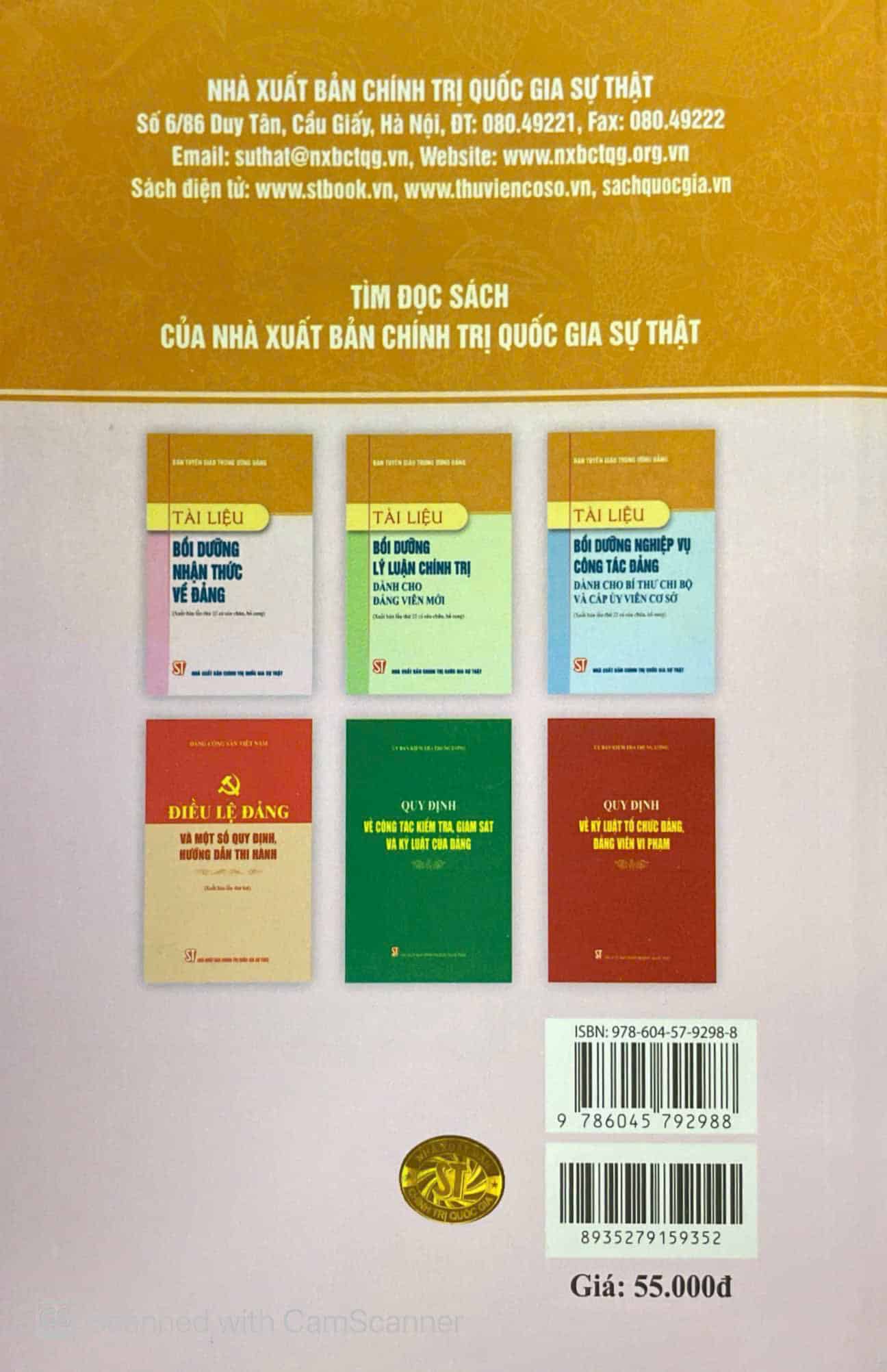 Tài liệu bồi dưỡng nhận thức về Đảng (Xuất bản lần thứ 22 có sửa chữa, bổ sung) - Ảnh 2
