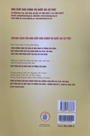 Alternative view of Bảo vệ nền tảng tư tưởng của Đảng, đấu tranh phản bác các quan điểm sai trái, thù địch trong tình hình mới qua đấu tranh chính luận