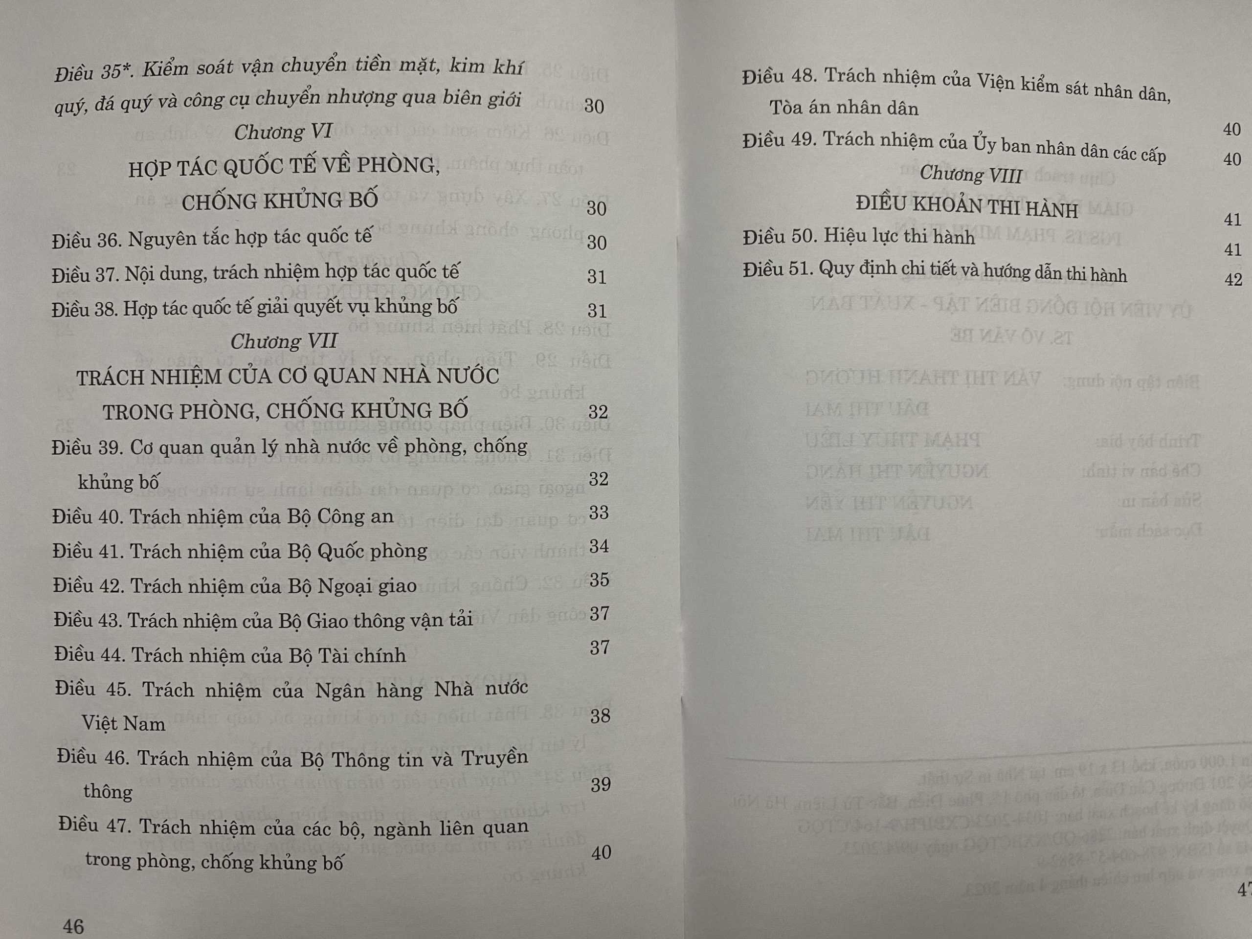 Luật Phòng, chống khủng bố (hiện hành) (sửa đổi, bổ sung năm 2022) - Ảnh 5
