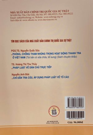 Alternative view of Công tác dân vận của cơ quan hành chính trong tiếp công dân giải quyết khiếu nại, tố cáo