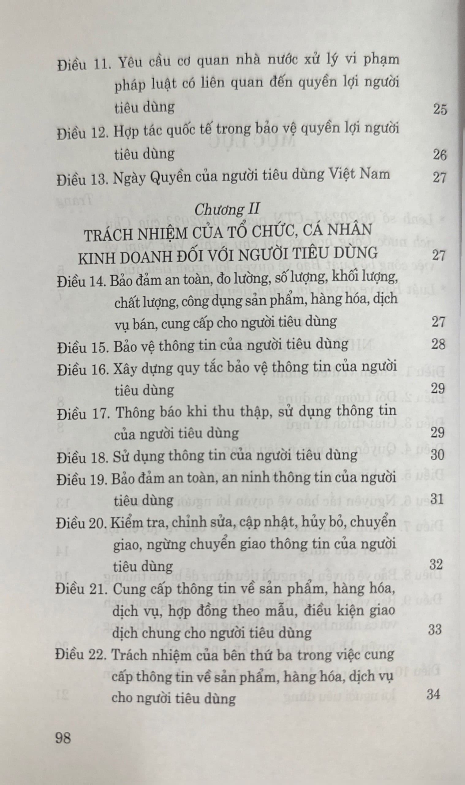 Luật bảo vệ quyền lợi người tiêu dùng - Ảnh 3