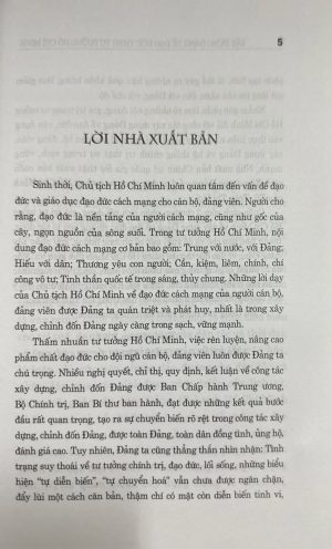 Alternative view of Xây dựng Đảng về đạo đức theo Tư tưởng Hồ Chí Minh