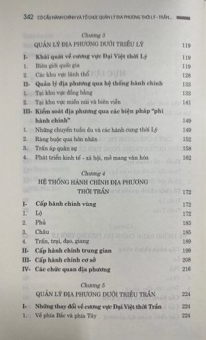 Alternative view of Cơ cấu hành chính và tổ chức quản lý địa phương thời Lý - Trần (thế kỷ XI-XIV)