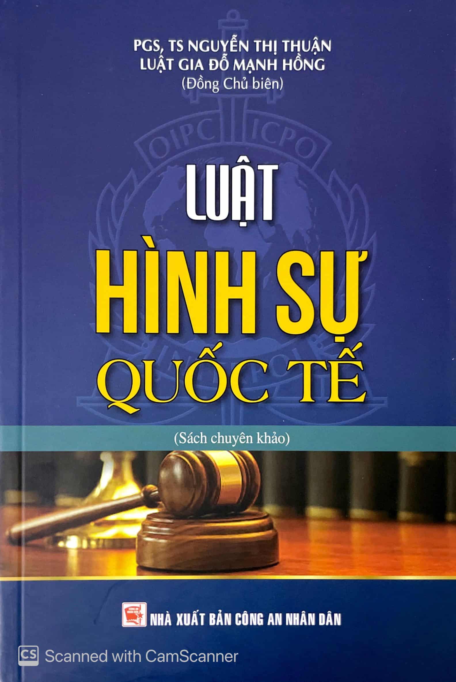 Luật hình sự quốc tế (sách chuyên khảo)
