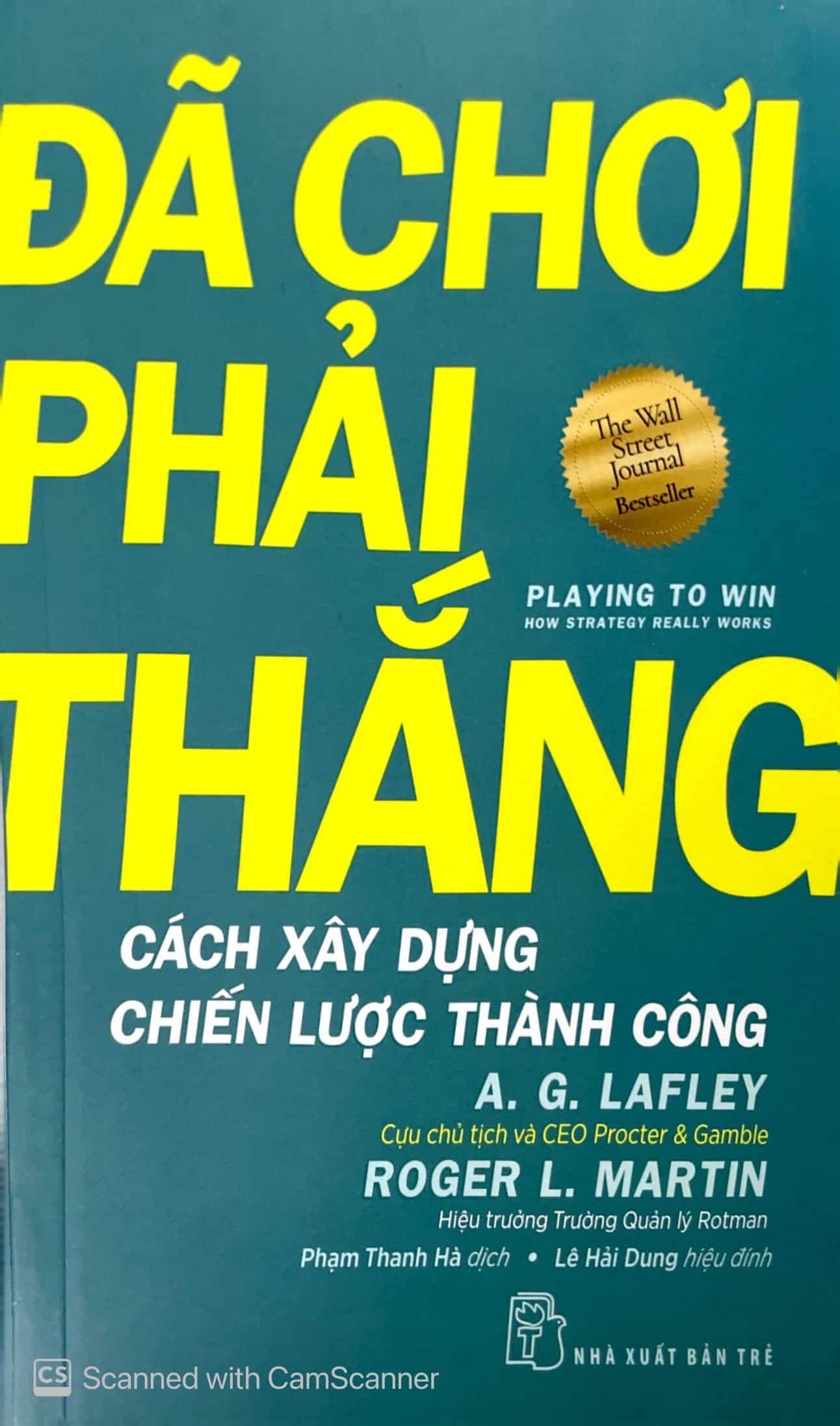 Đã chơi phải thắng - Cách xây dựng chiến lược thành công