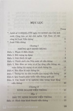 Alternative view of Luật viễn thông