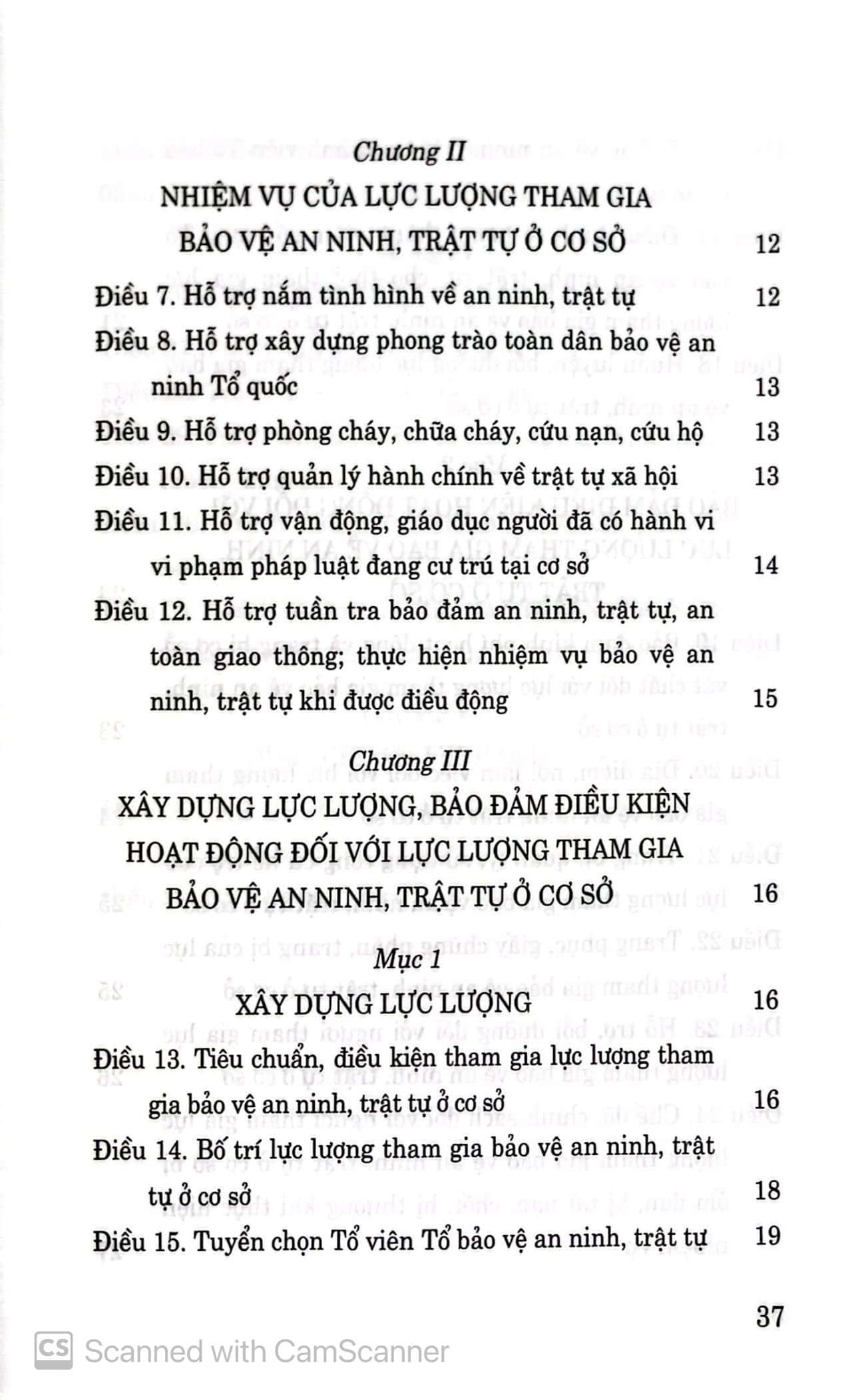 Luật lực lượng tham gia bảo vệ an ninh, trật tự ở cơ sở - Ảnh 3