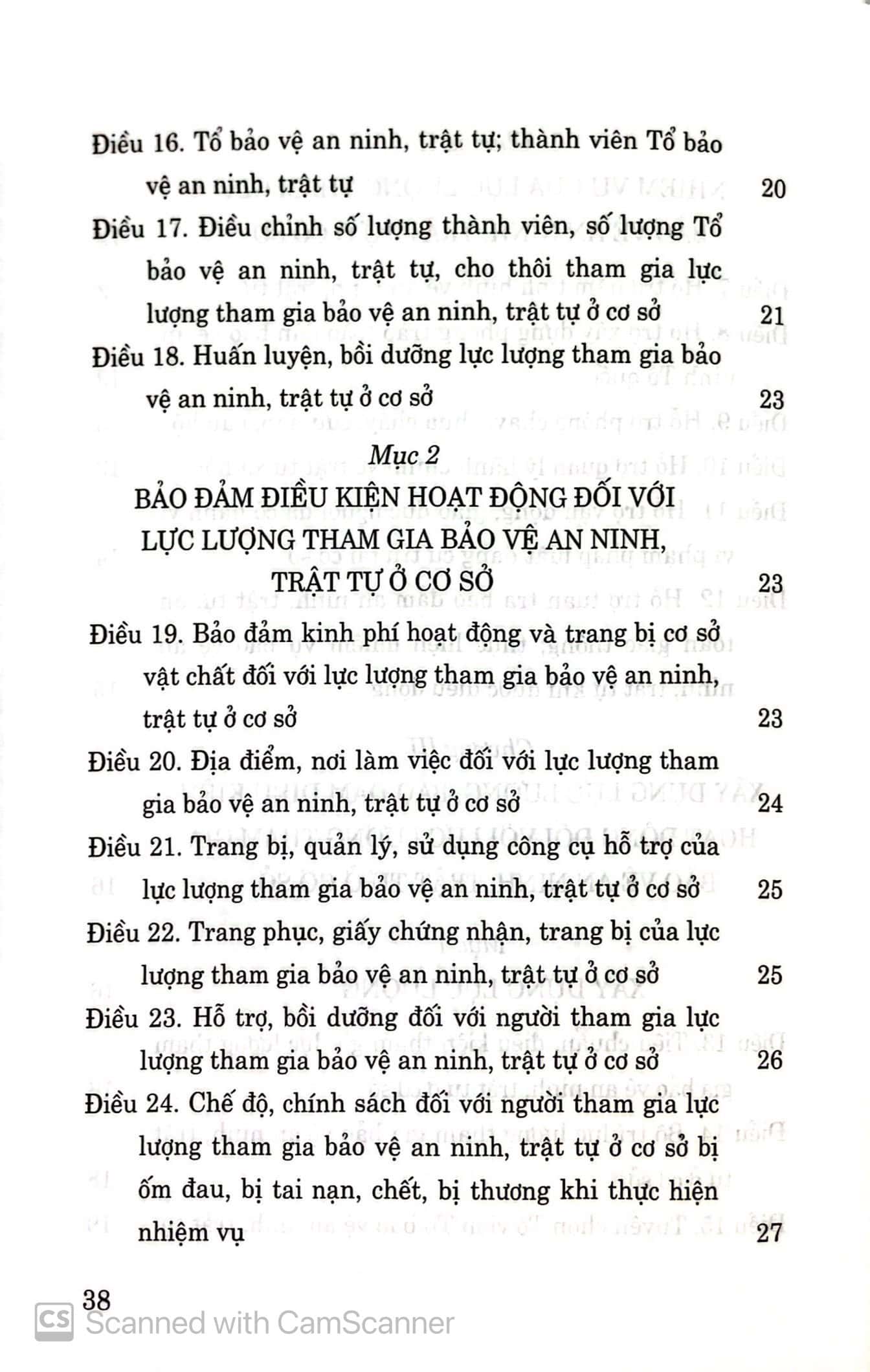 Luật lực lượng tham gia bảo vệ an ninh, trật tự ở cơ sở - Ảnh 4