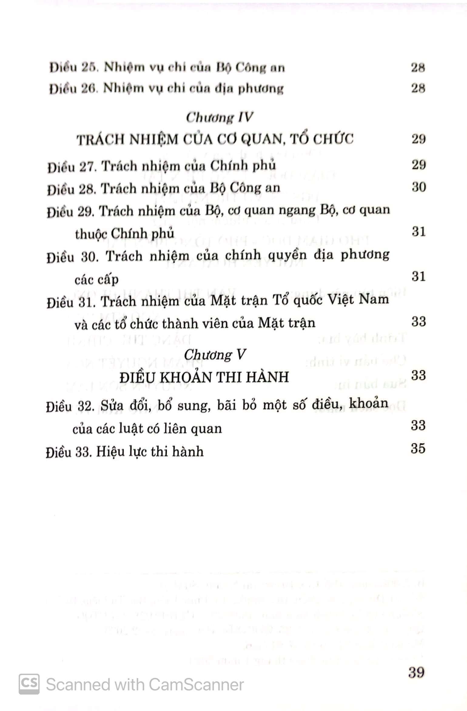 Luật lực lượng tham gia bảo vệ an ninh, trật tự ở cơ sở - Ảnh 5