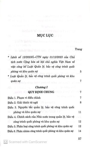 Alternative view of Luật quản lý, bảo vệ công trình quốc phòng và khu quân sự