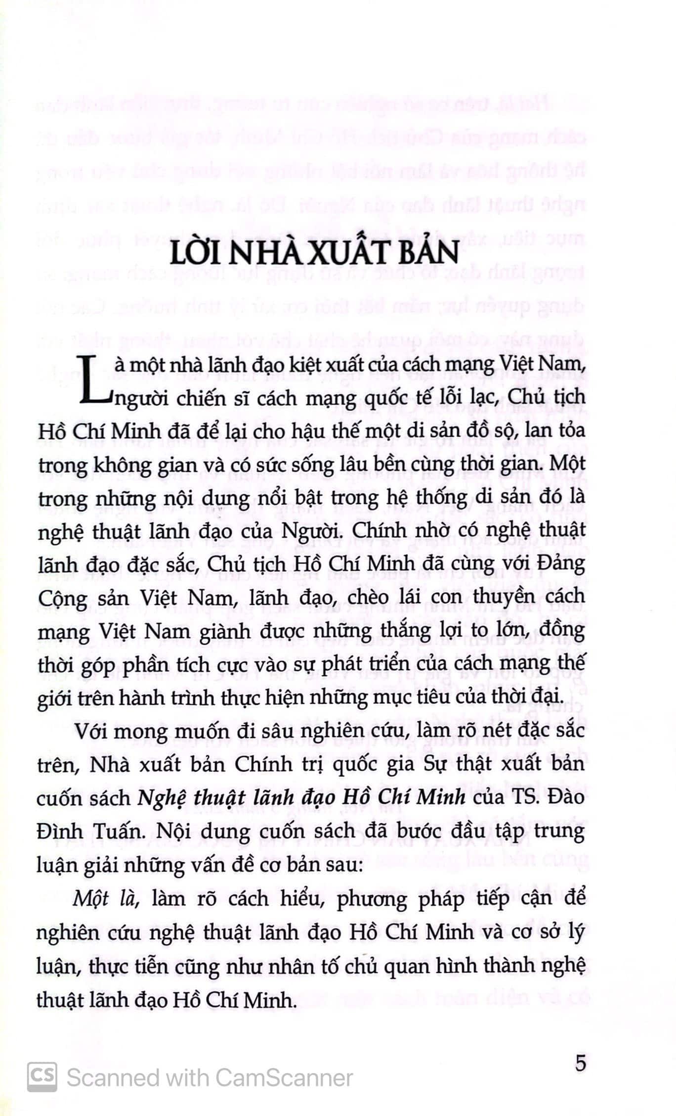 Nghệ thuật lãnh đạo Hồ Chí Minh - Ảnh 3
