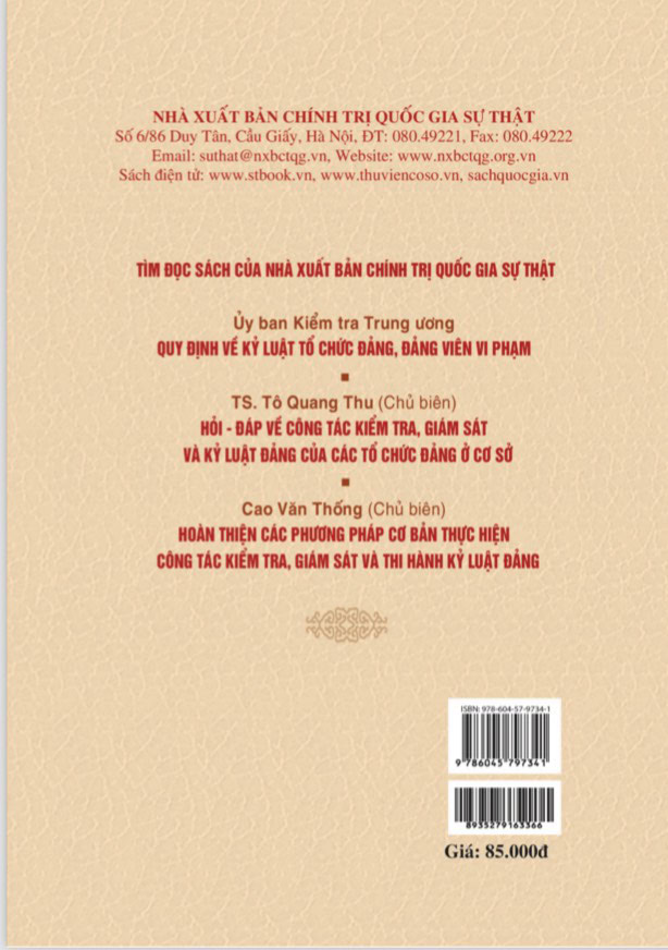 Hỏi - đáp về xử lý vi phạm kỷ luật của Đảng (xuất bản lần thứ hai) - Ảnh 2