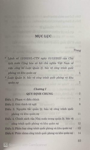 Alternative view of Luật quản lý, bảo vệ công trình quốc phòng và khu quân sự