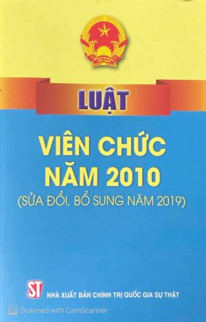 Luật viên chức năm 2010 (sửa đổi, bổ sung năm 2019)