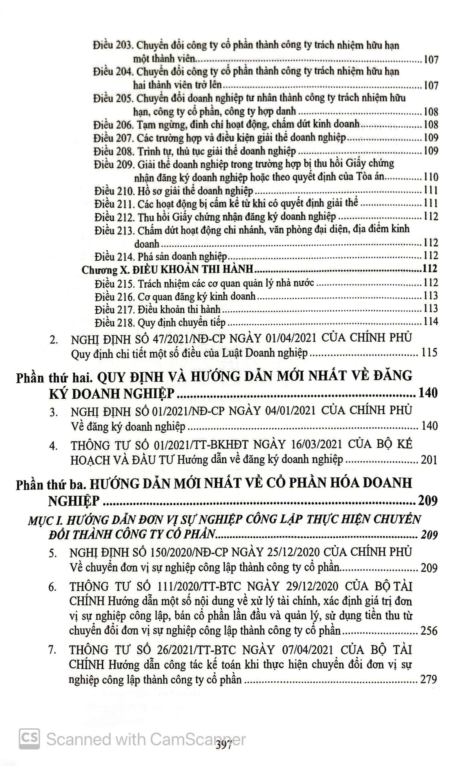 Luật doanh nghiệp và văn bản hướng dẫn thi hành (cập nhật các văn bản mới nhất năm 2021) - Ảnh 2