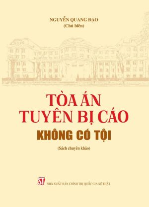 Tòa án tuyên bị cáo không có tội (Sách chuyên khảo)