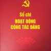 Sổ chi hoạt động công tác đảng