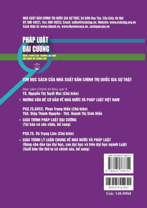 Alternative view of Pháp luật đại cương - Dùng trong các trường đại học, cao đẳng và trung cấp