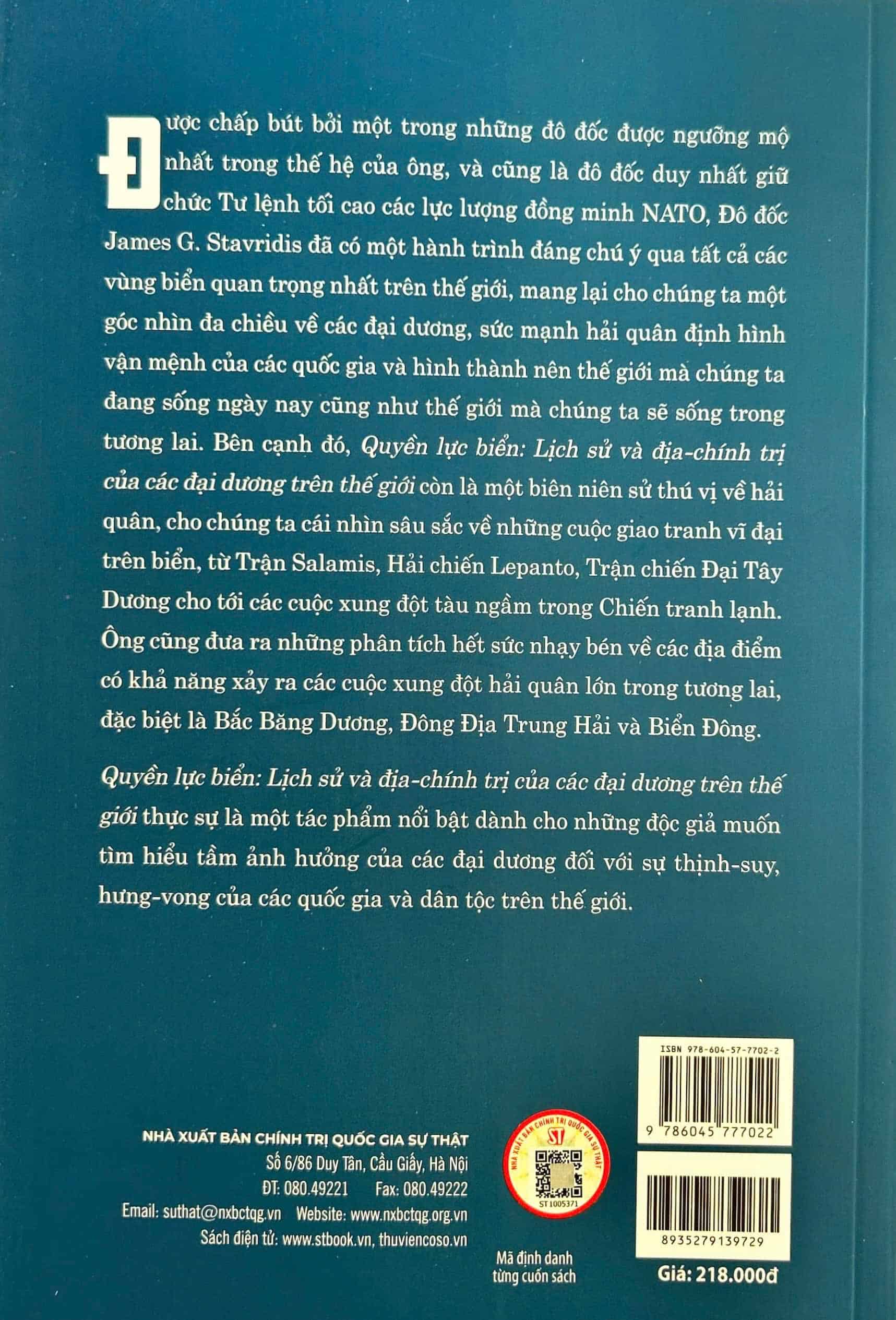 Quyền lực biển: Lịch sử và địa-chính trị của các đại dương trên thế giới - Ảnh 2