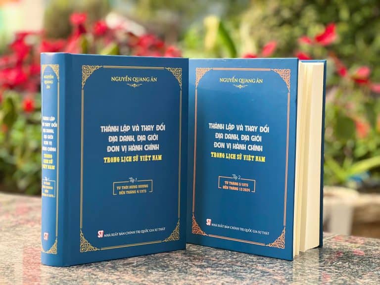 Thành lập và thay đổi địa danh, địa giới đơn vị hành chính trong lịch sử Việt Nam (Bộ 2 tập)