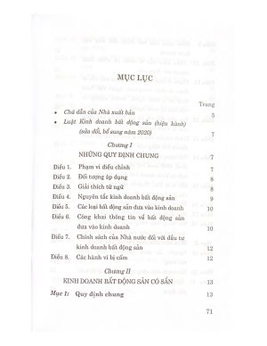 Luật Kinh doanh bất động sản (Hiện hành) (Sửa đổi, bổ sung năm 2020)