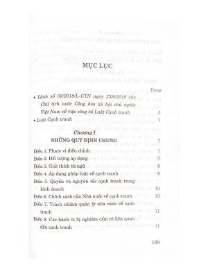 Luật Cạnh tranh (hiện hành)