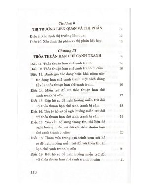 Luật Cạnh tranh (hiện hành)