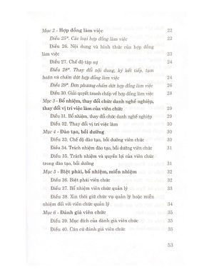 Luật viên chức (hiện hành) (sửa đổi, bổ sung năm 2019)