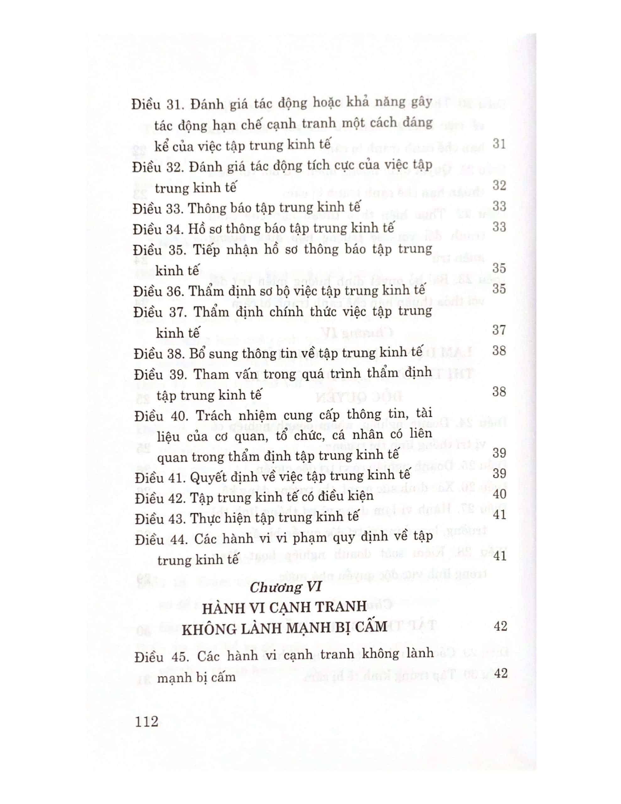 Luật Cạnh tranh (hiện hành)