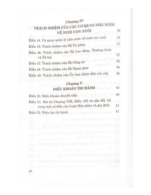 Luật nuôi con nuôi (hiện hành)