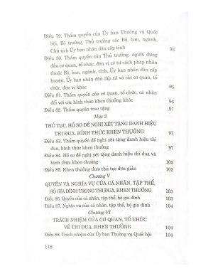 Luật Thi đua, khen thưởng