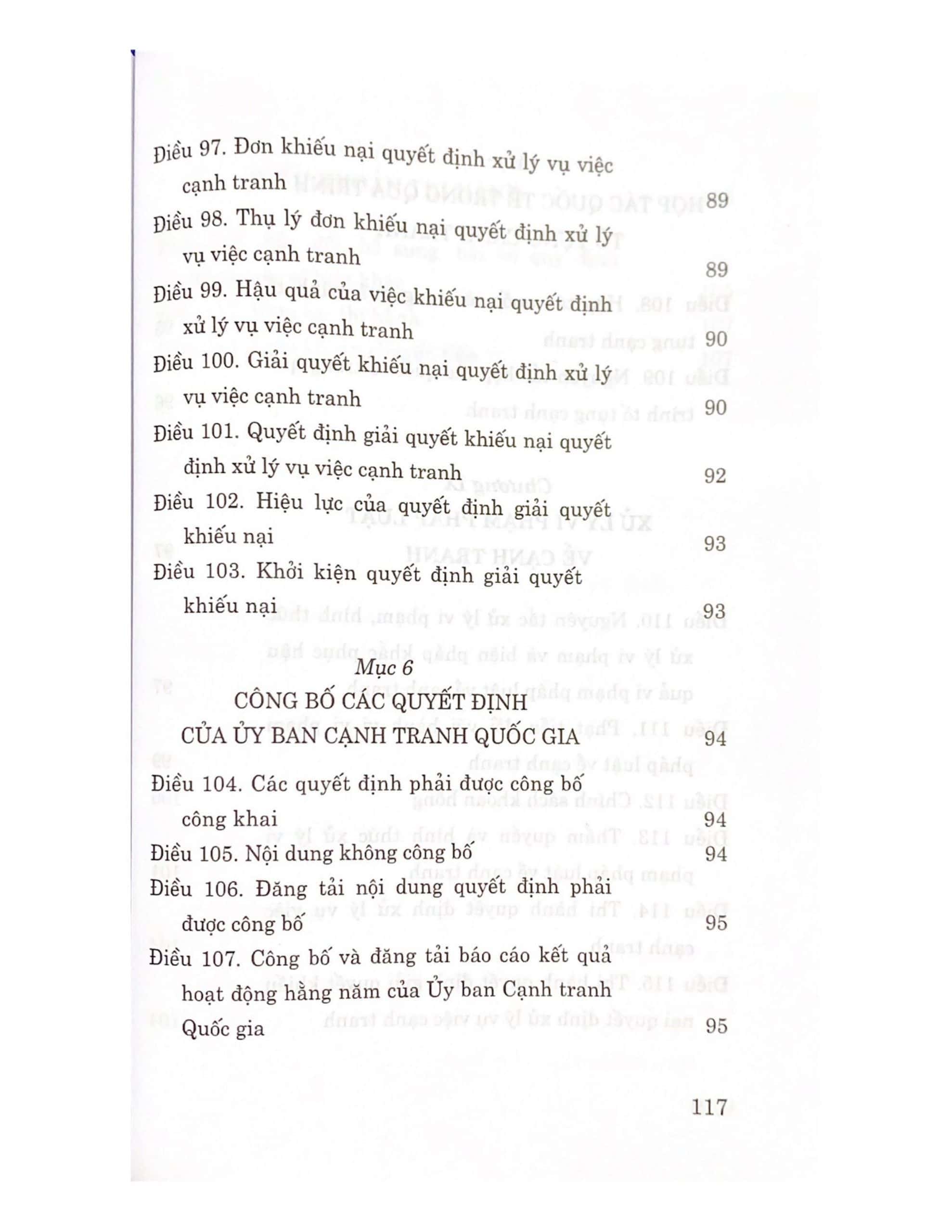 Luật Cạnh tranh (hiện hành)