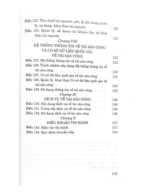 Luật Quản lý, sử dụng tài sản công (Hiện hành) (Sửa đổi năm 2020, 2022)
