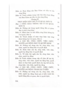 Luật thực hiện dân chủ ở cơ sở