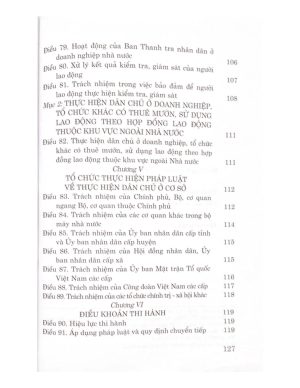 Luật thực hiện dân chủ ở cơ sở