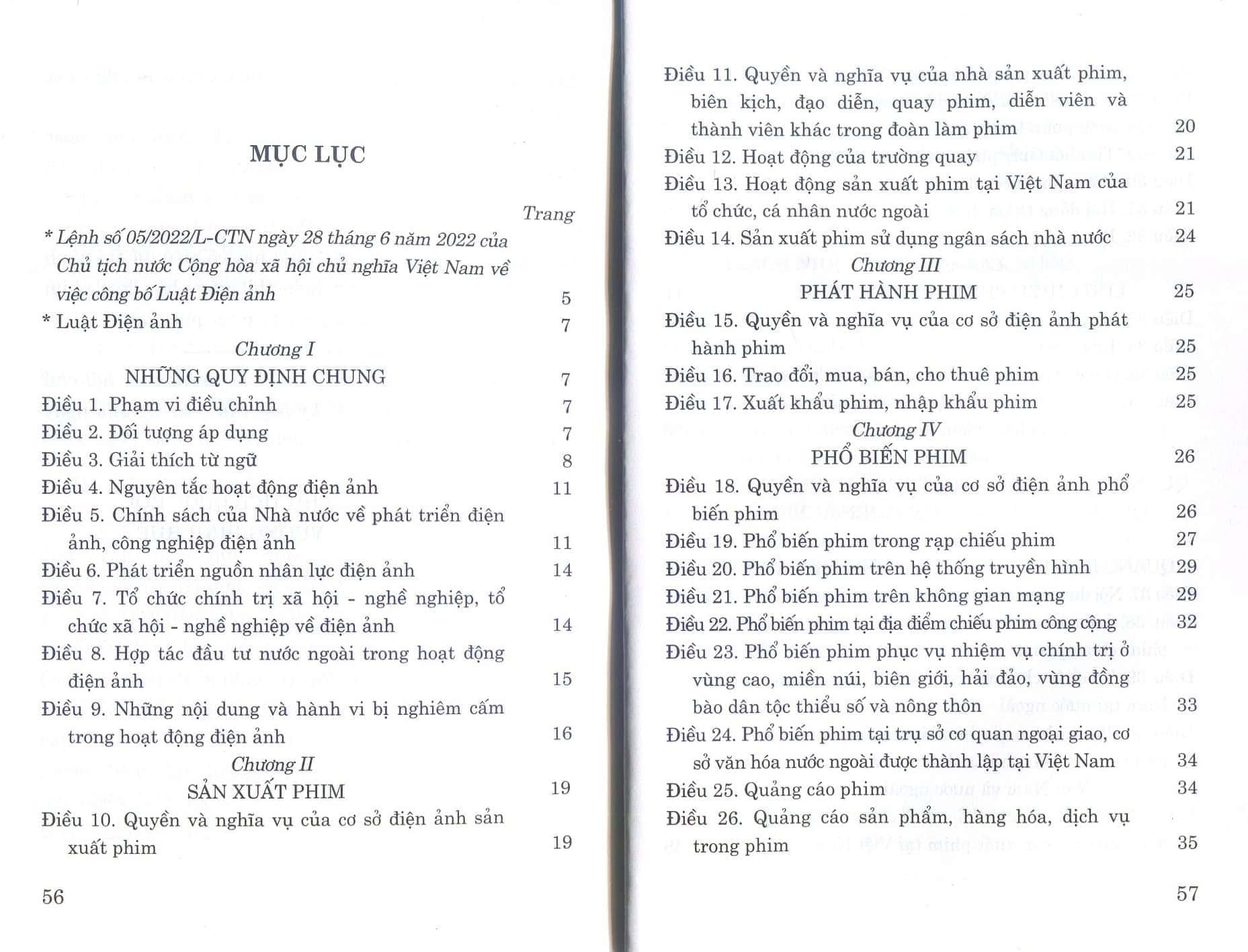 Luật Điện ảnh