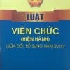 Luật Viên chức (sửa đổi, bổ sung năm 2019)