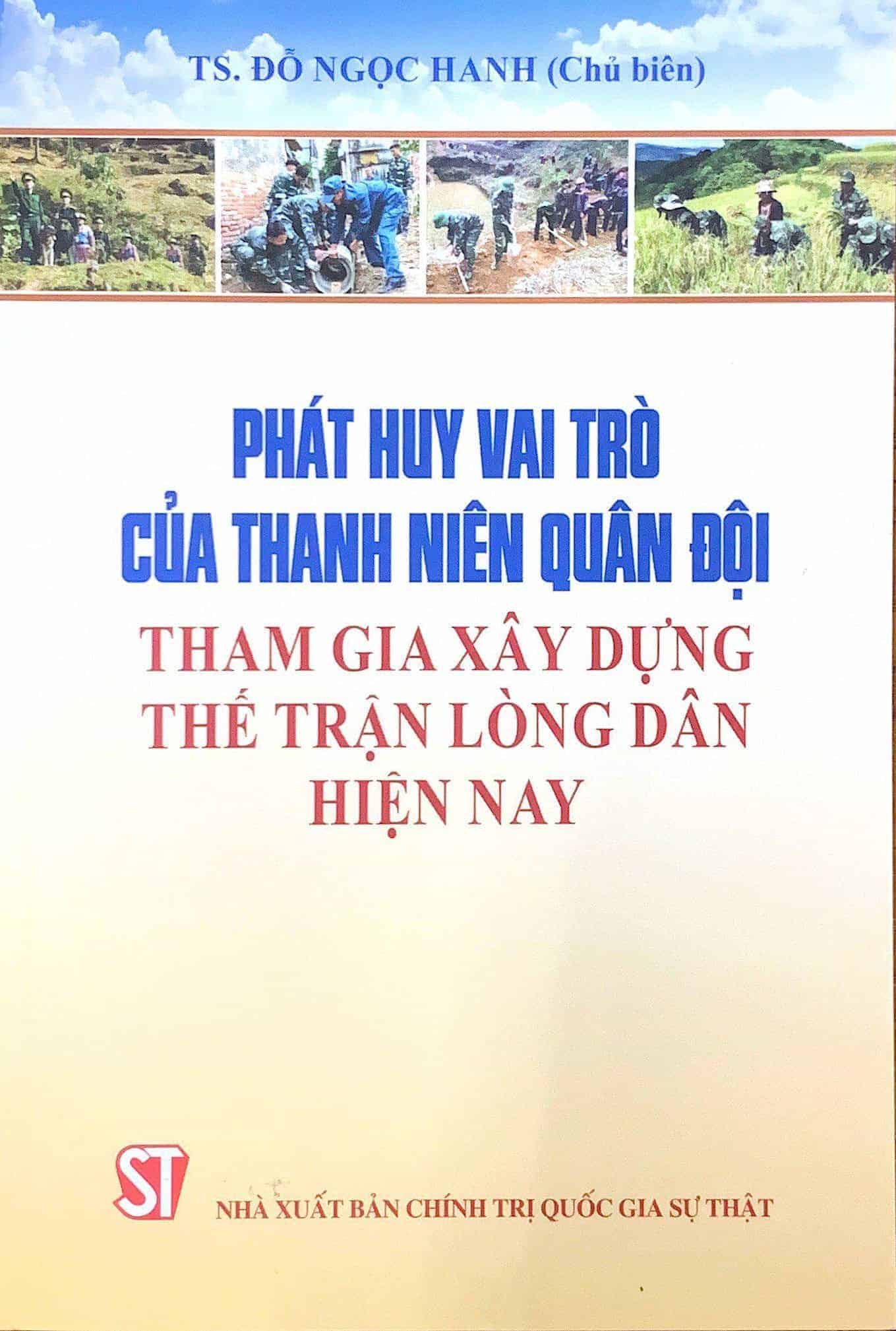 Phát huy vai trò của thanh niên quân đội tham gia xây dựng thế trận lòng dân hiện nay