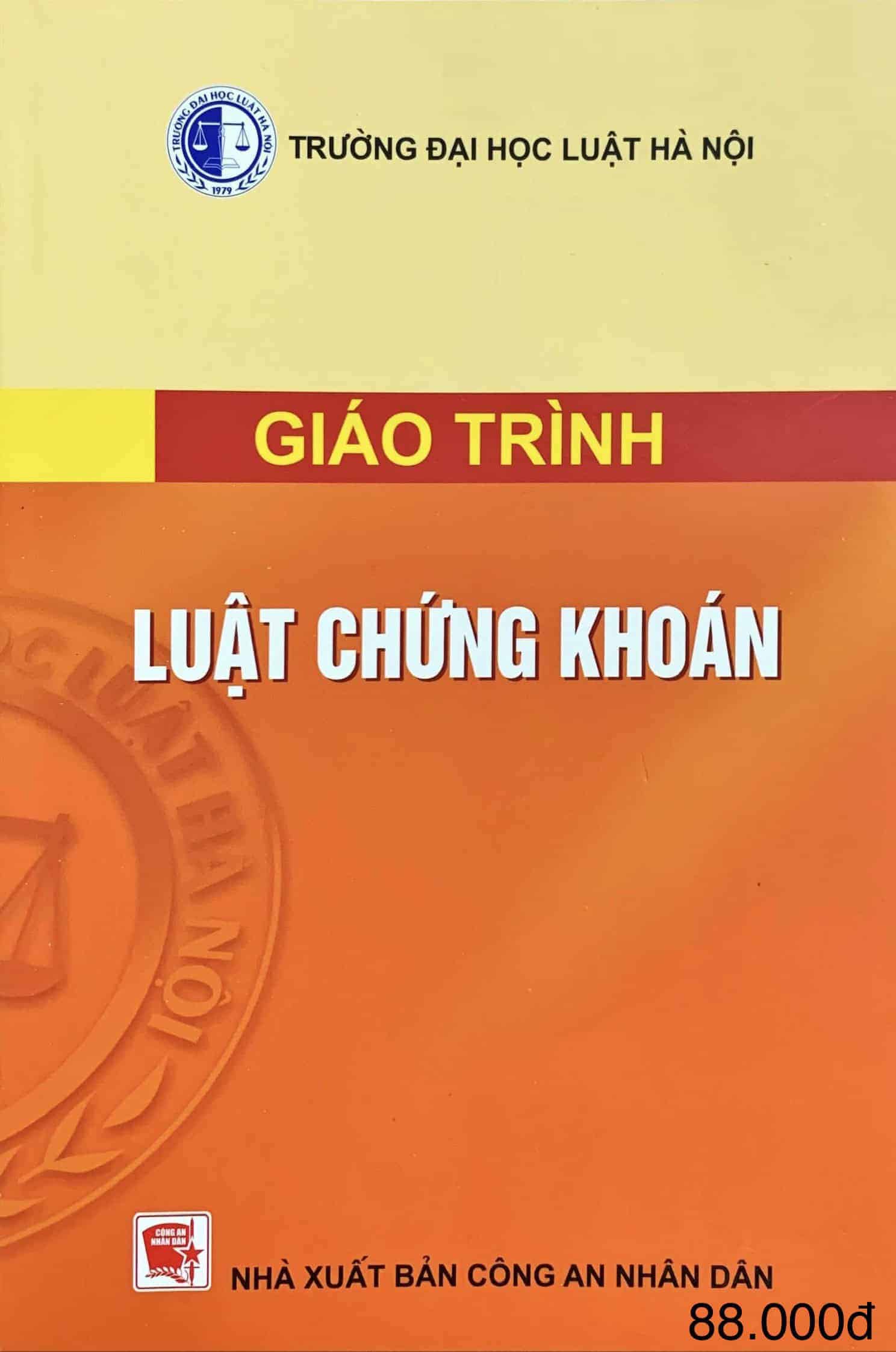 Giáo trình Luật chứng khoán