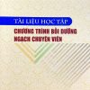 Tài liệu học tập chương trình bồi dưỡng ngạch chuyên viên
