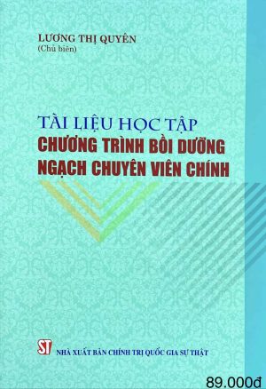 Tài liệu học tập chương trình bồi dưỡng ngạch chuyên viên chính