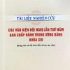 Tài liệu nghiên cứu các văn kiện Hội nghị lần thứ năm Ban Chấp hànhTrung ương Đảng khóa XIII (Dùng cho cán bộ chủ chốt và báo cáo viên)