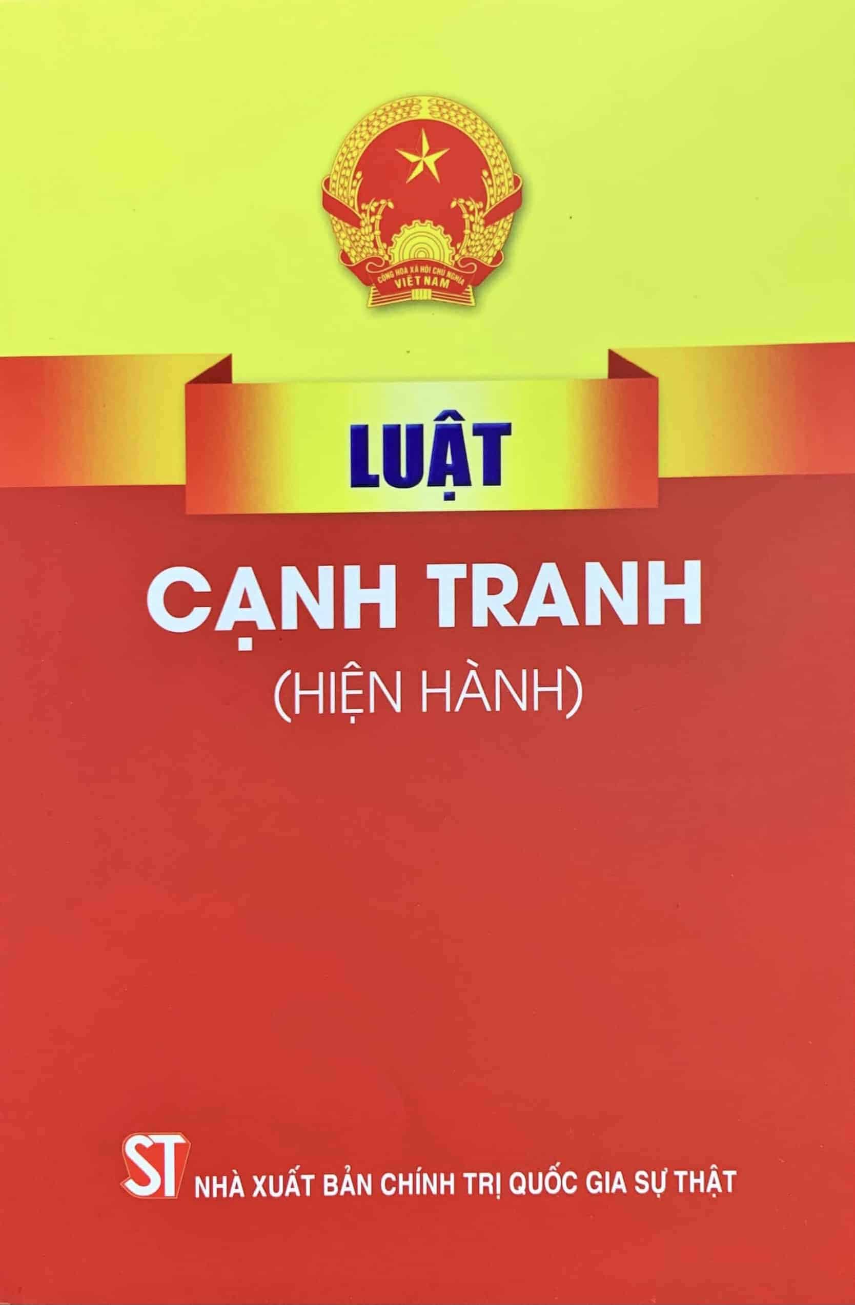 Luật Cạnh tranh (hiện hành)