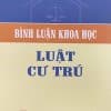 Bình luận khoa học Luật cư trú