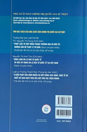 Cơ chế giải quyết tranh chấp thương mại và đầu tư ở các quốc gia thành viên – Hiệp định đối tác toàn diện và tiến bộ xuyên Thái Bình Dương (Sách chuyên khảo)