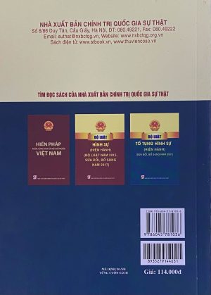 Bảo đảm quyền con người trong thi hành án phạt tù tại Việt Nam (Sách chuyên khảo)