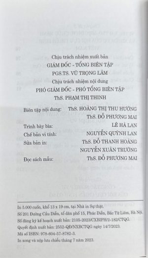 Tài liệu chuyên đề bồi dưỡng lý luận chính trị và nghiệp vụ dành cho cán bộ hội Cựu Chiến binh ở cơ sở