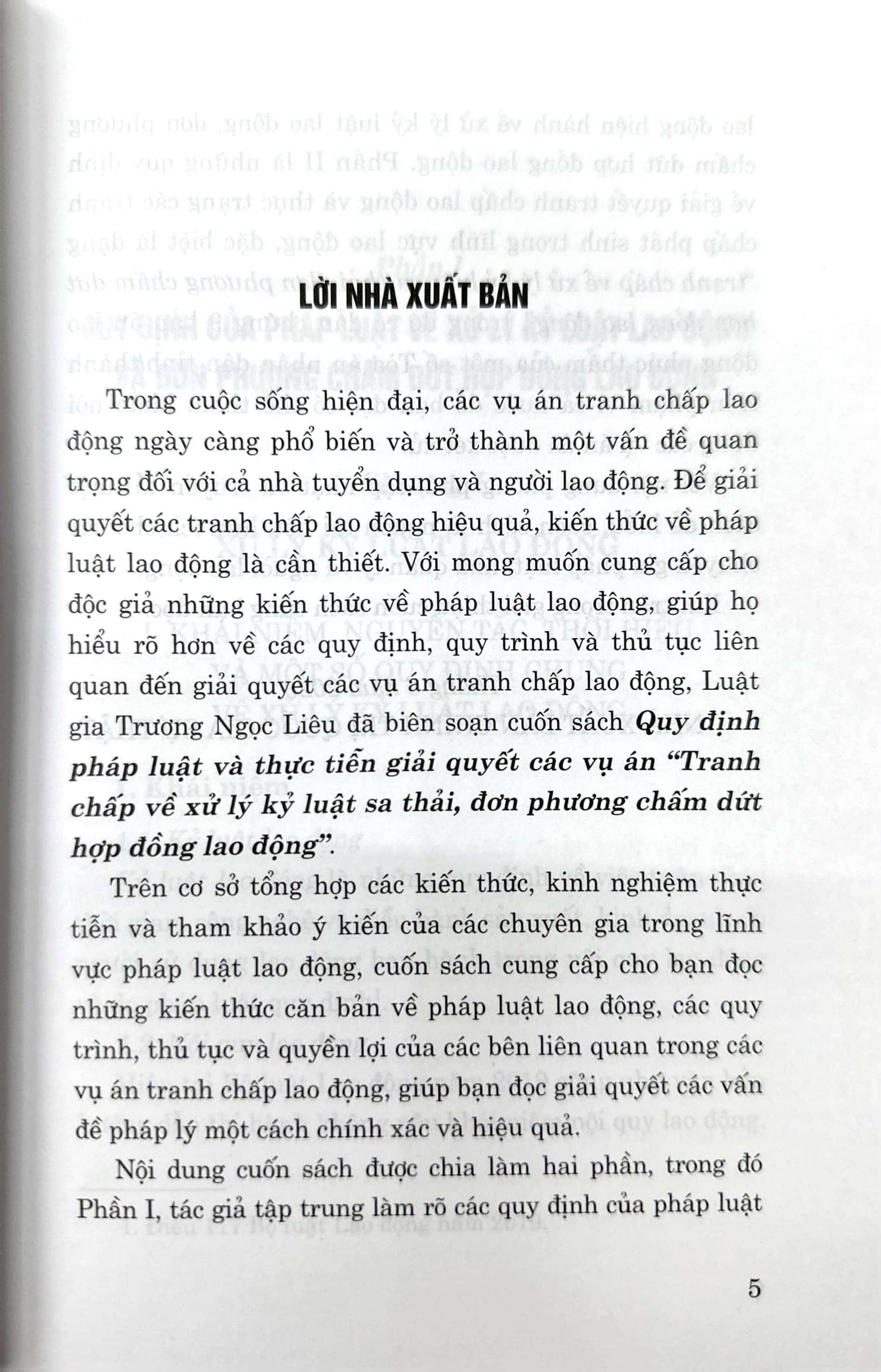 Quy định pháp luật và thực tiễn giải quyết các vụ án “Tranh chấp về xử lý kỷ luật sa thải, đơn phương chấm dứt hợp đồng lao động”