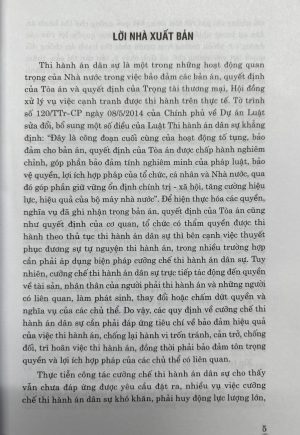 Pháp luật về cưỡng chế Thi hành án dân sự